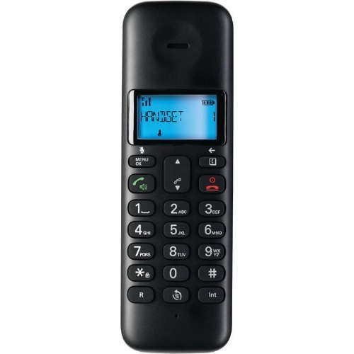 CORDLESS PHONES  T301 BLACK ΜΕ ΑΝΟΙΧΤΗ ΑΚΡΟΑΣΗ